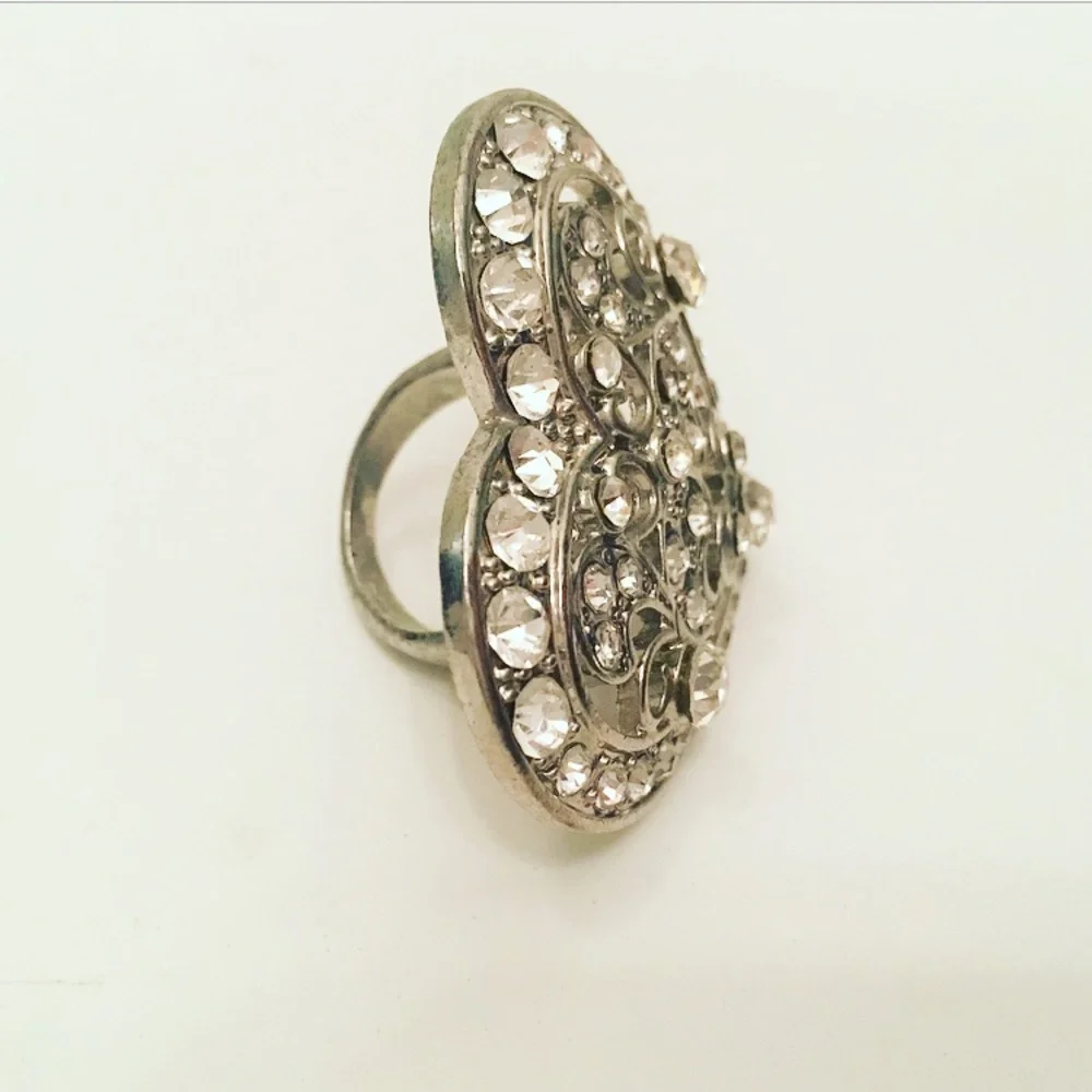Vintage Diamond Heart Shaped Ring